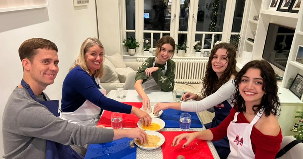 London Cooking Class & Local 7 Course Tasting Dinner