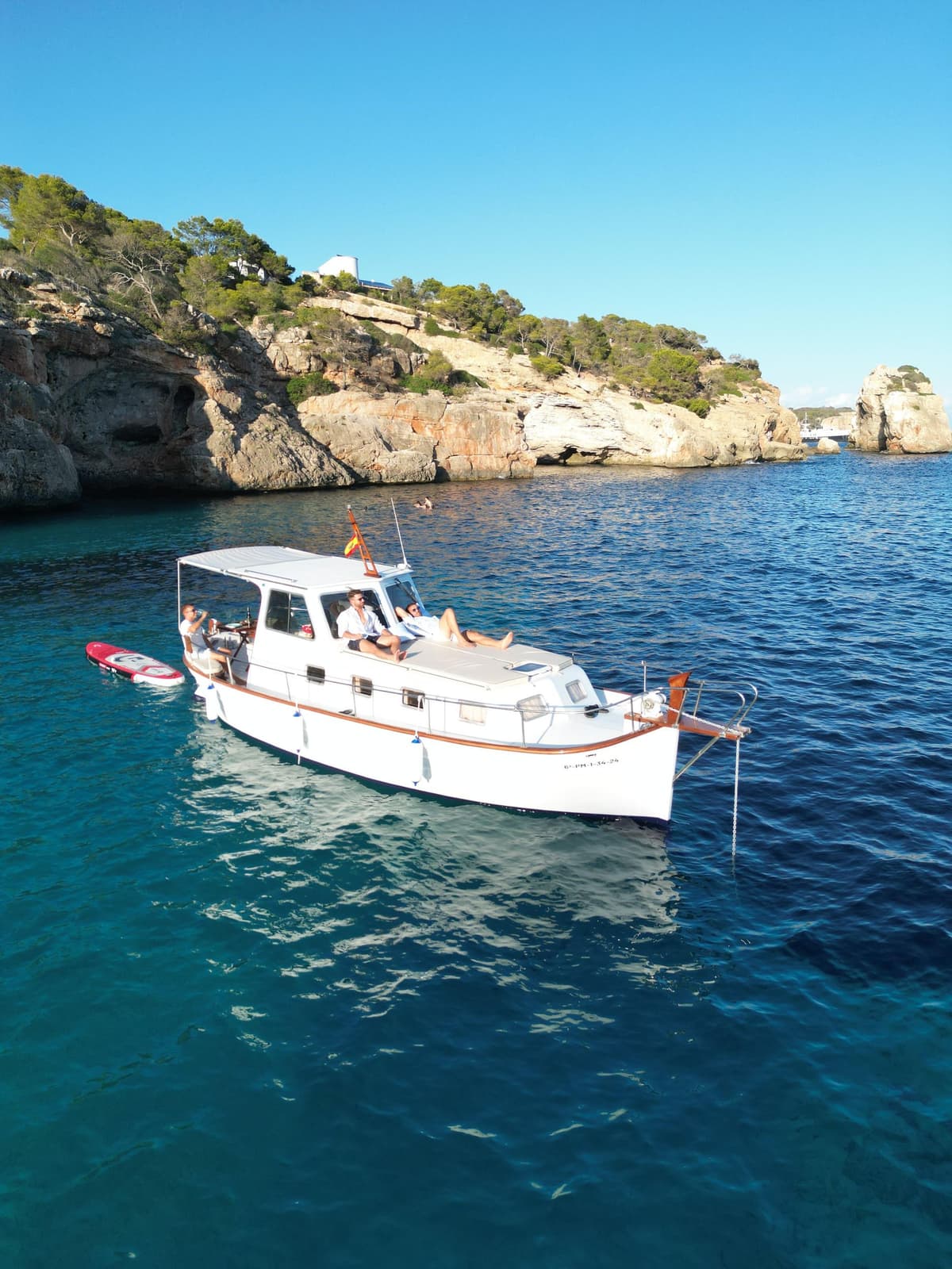 Tour privado hasta calo des Moro con barco