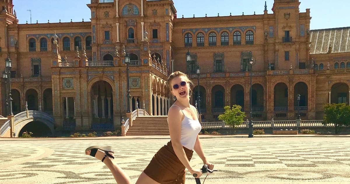Seville: Electric Stand-Bike Tour