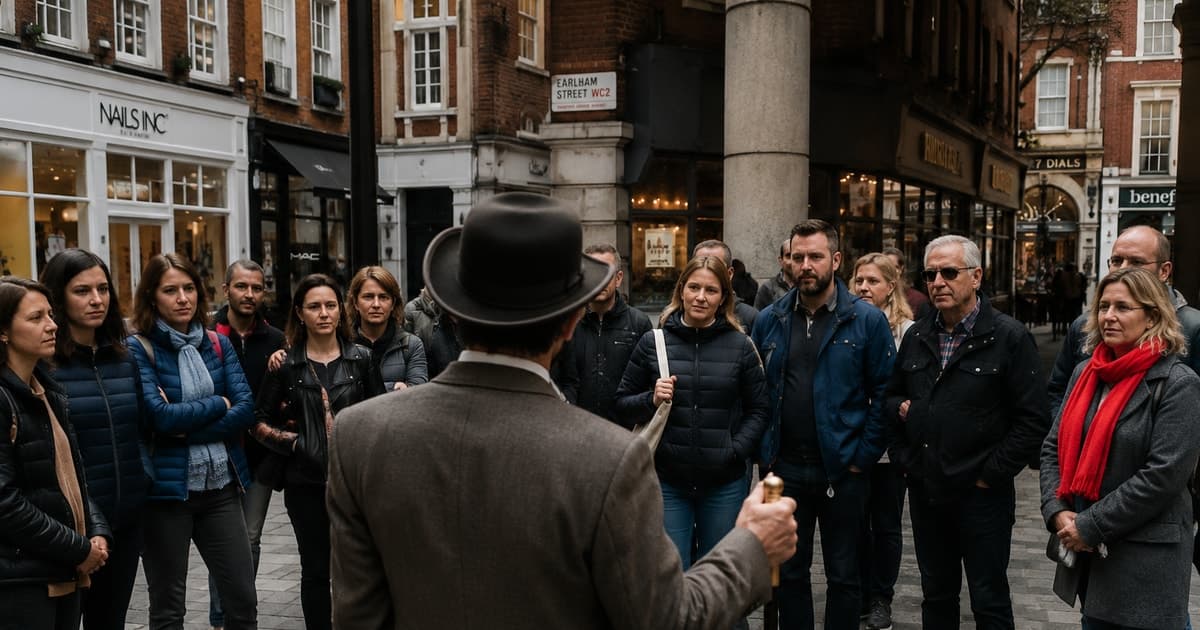 London: Agatha Christie Walking Tour with Coffee & Quiz