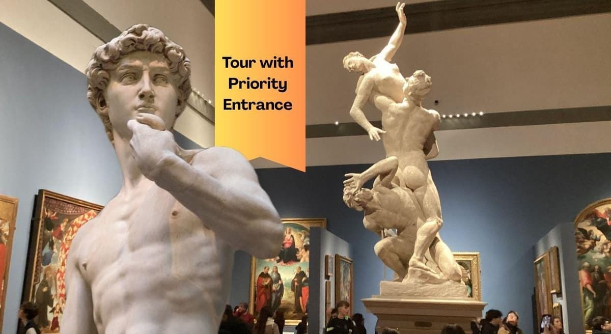 Florence: Accademia Gallery Priority Entry with Tour Options