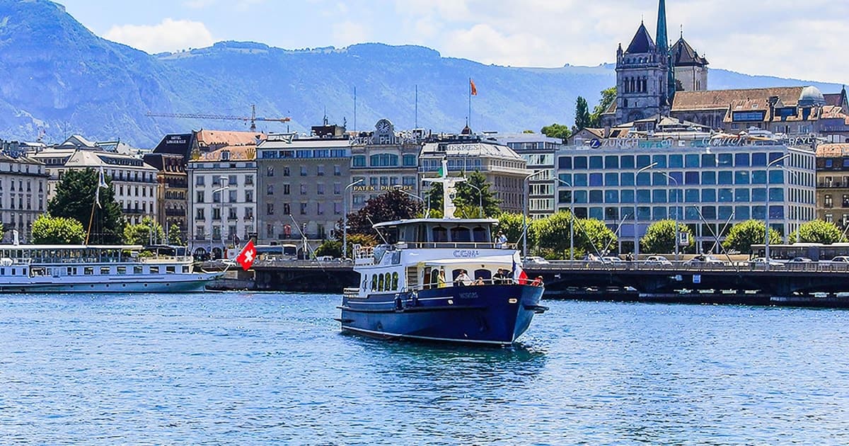 Ginebra: paseo en barco de 50 minutos por el lago Ginebra