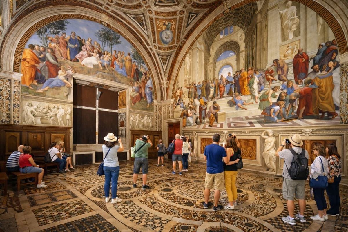 Tour guiado por los Museos Vaticanos, la Capilla Sixtina y la Basílica de San Pedro