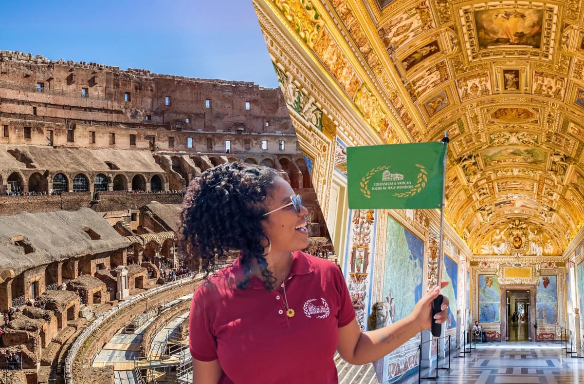 Combo: Coliseo y Museos Vaticanos, tour de 1 día