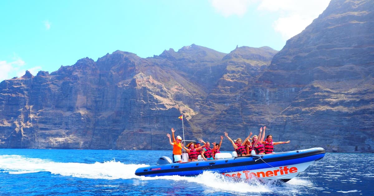 Tenerife: Tour en barco por Acantilados de Los Gigantes hasta Punta Teno