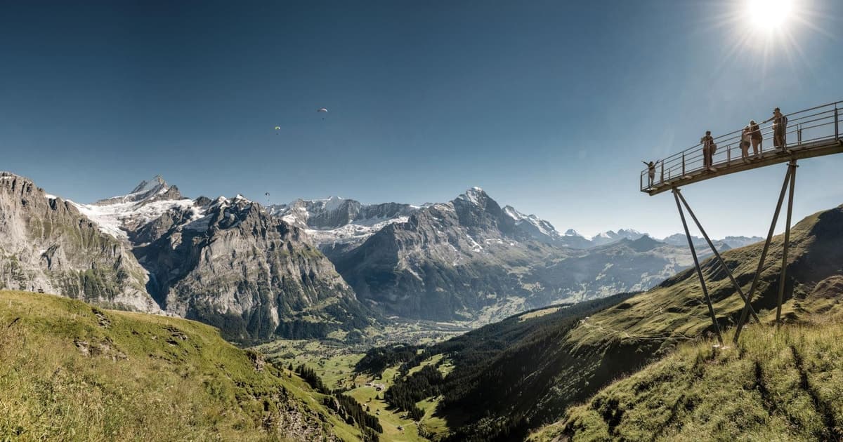 From Zurich: Grindelwald First Cable Car & Interlaken