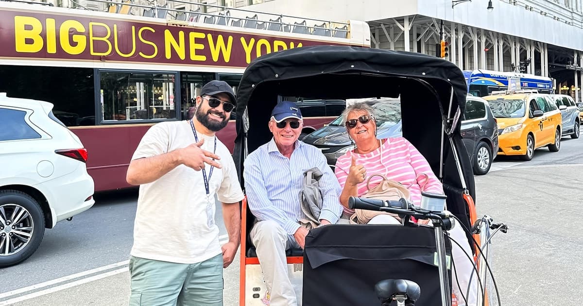 Greenyc Tours: Central Park Pedicab Tours