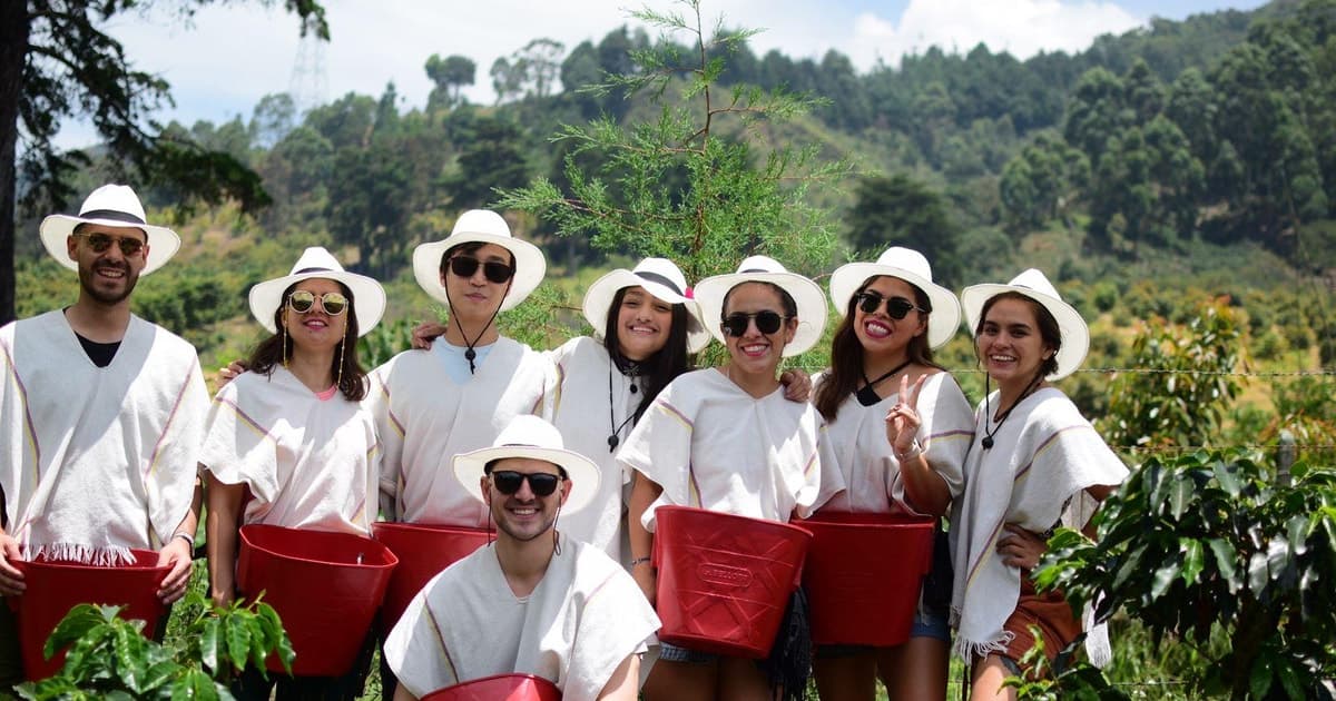 Visita una finca cafetera de Medellín en tranvía y teleférico