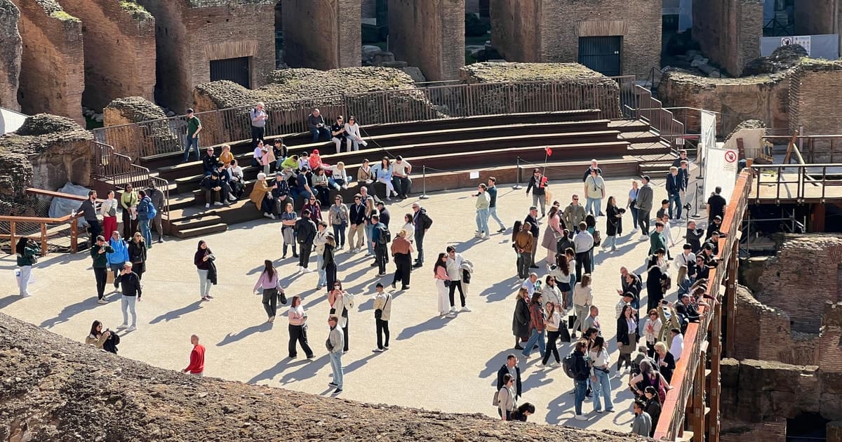 Colosseum Arena Floor Guided Tour: Small-Group Experience
