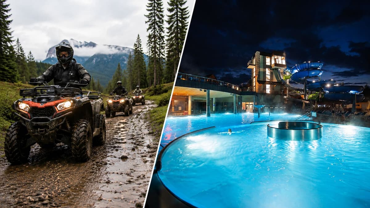 Zakopane desde Cracovia: elige aventura en quad o baños termales