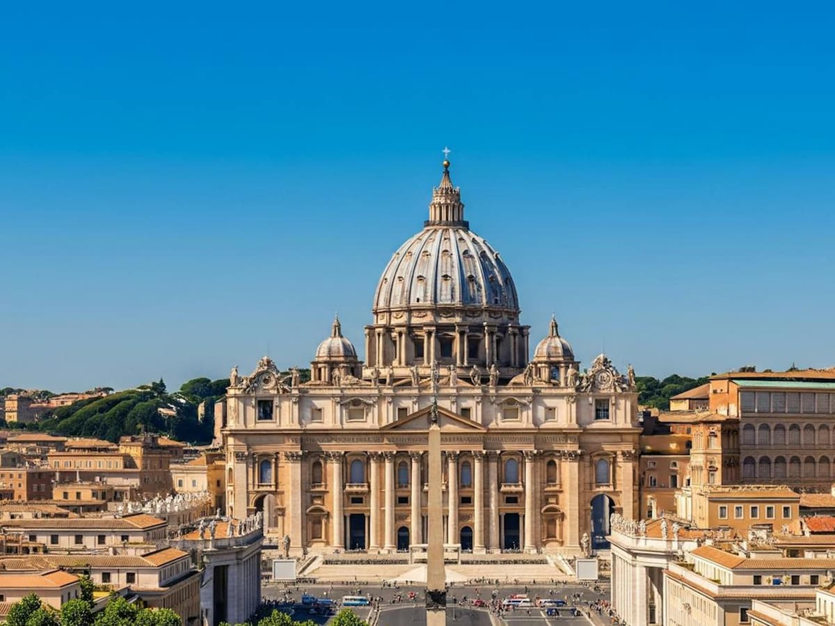 St. Peters Basilica Dome Climb Entry Ticket with Audio Guide