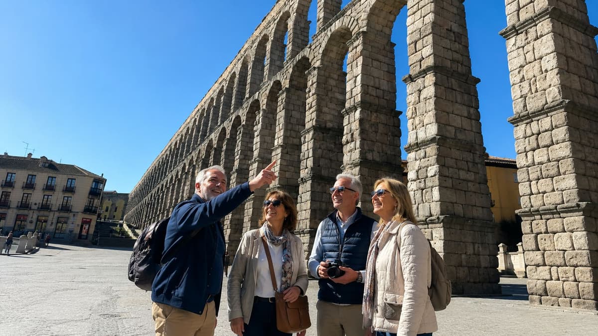 Desde Madrid: excursión de medio día o 1 día a Segovia con visita a la catedral