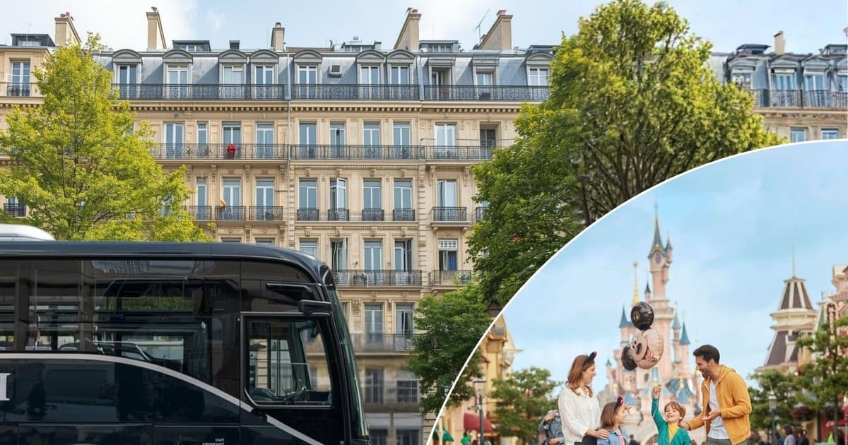Paris: Disneyland Paris Ticket with Transfer