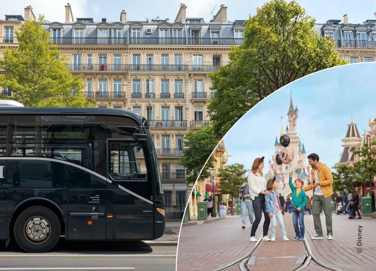 Paris: Disneyland Paris Ticket with Transfer