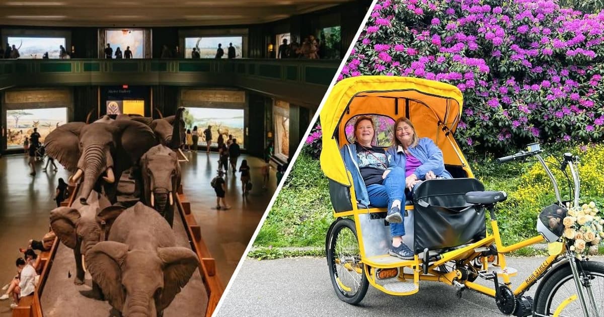 NYC: Central Park Pedicab Tour and Natural History Access