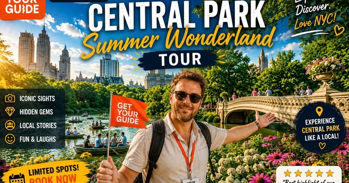 NYC: Central Park Pedicab Tour with Pop Culture Sights