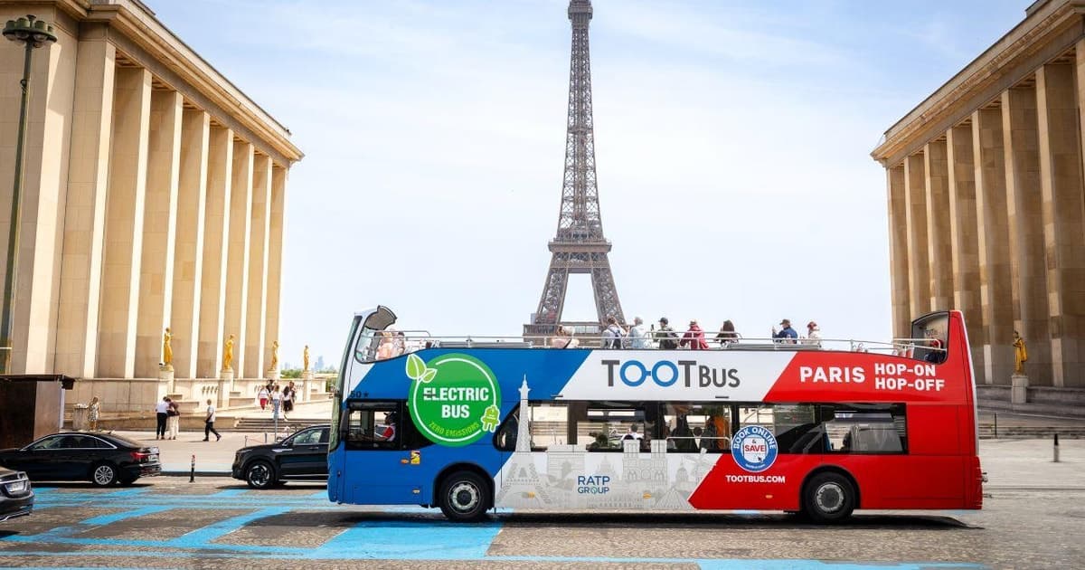París: Descubrimiento Hop-On Hop-Off y Tour nocturno de París