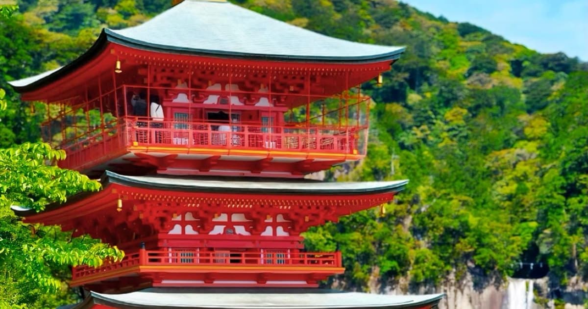 From Osaka: Kumano Kodo Day Tour with Nachi Waterfall
