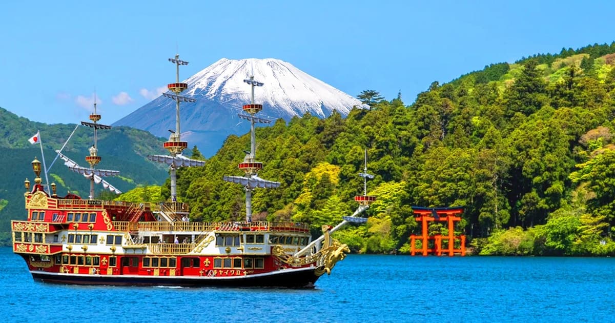 Tokyo:Sea of Mount Fuji, Hakone Ropeway, Ōwakudani, Enoshima