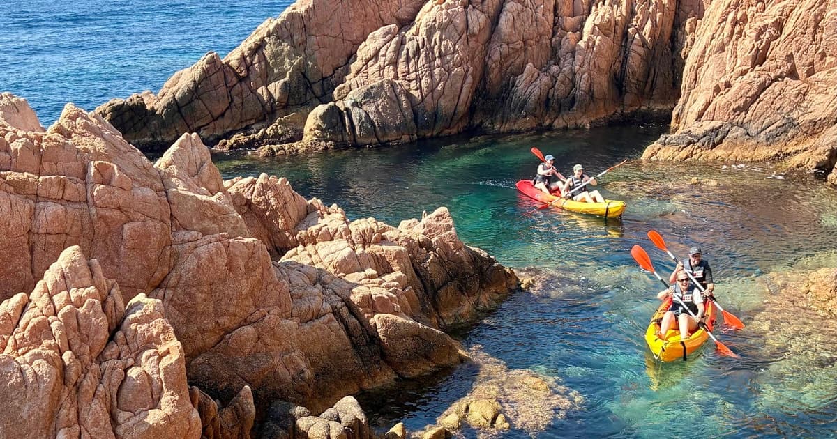 Costa Brava Kayak and Snorkel from Barcelona (Small Group)
