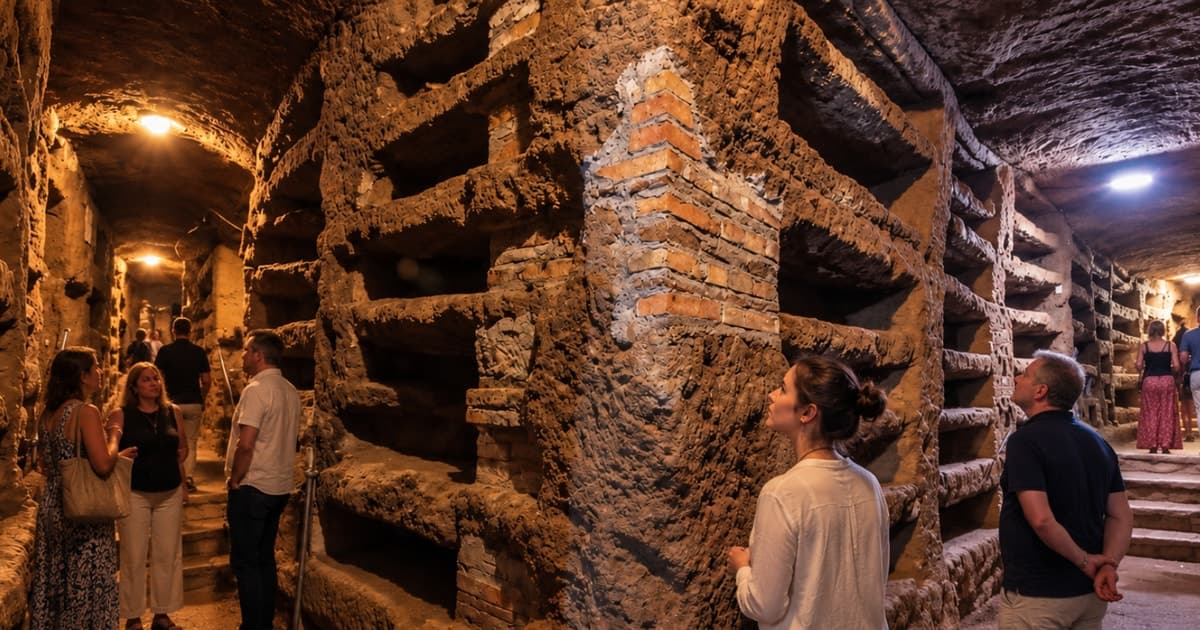 Rome: Catacombs of Priscilla Guided Tour With Entry Ticket