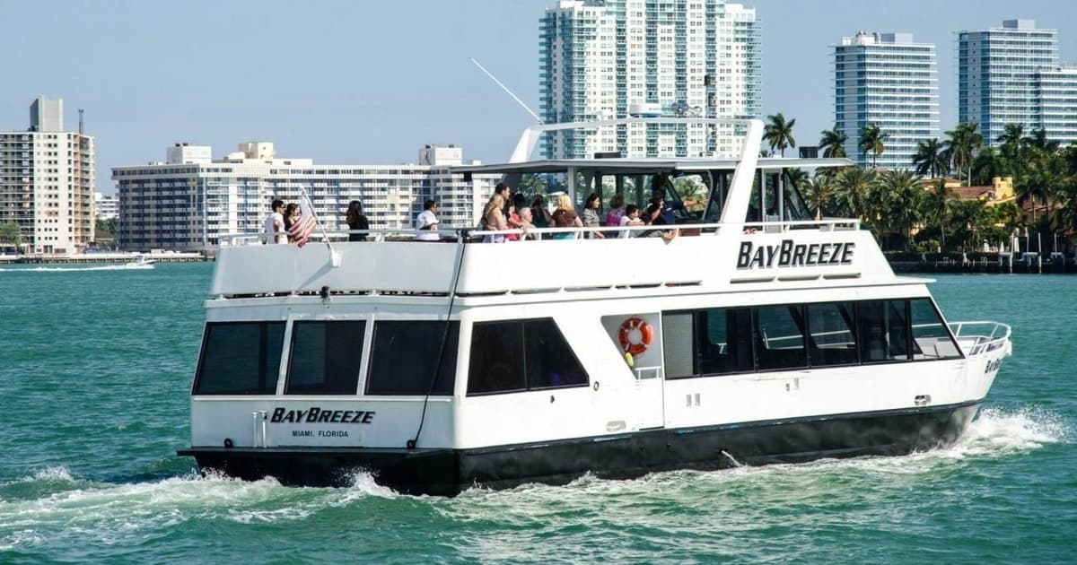 Miami: Crucero turístico por las Casas de los Millonarios de la Bahía de Biscayne