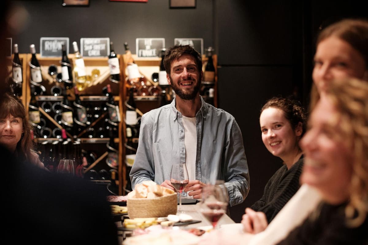 Paris Bastille wine and cheese tasting