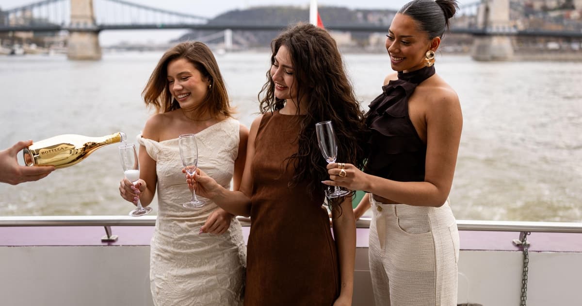 Budapest: crucero con prosecco ilimitado