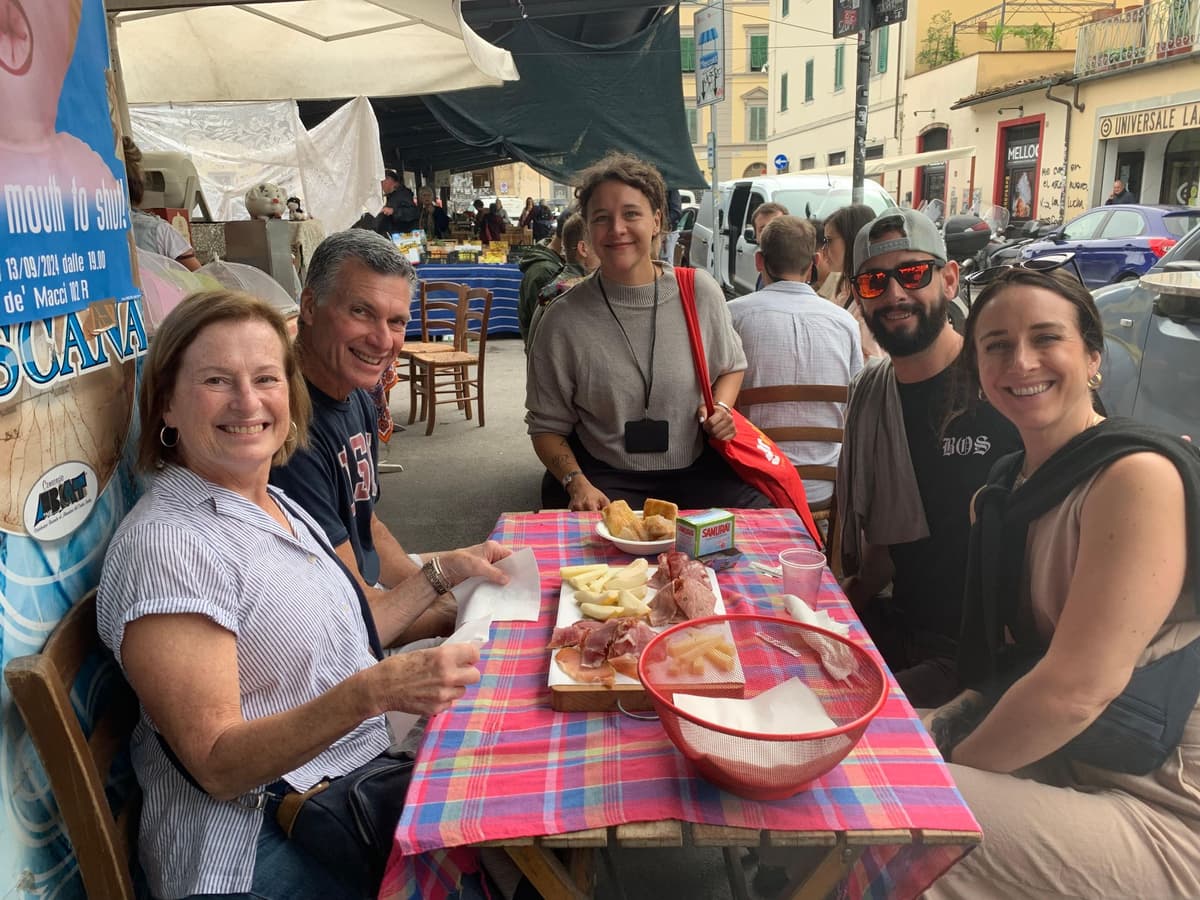 The Original Street Food & Market Tour of Florence