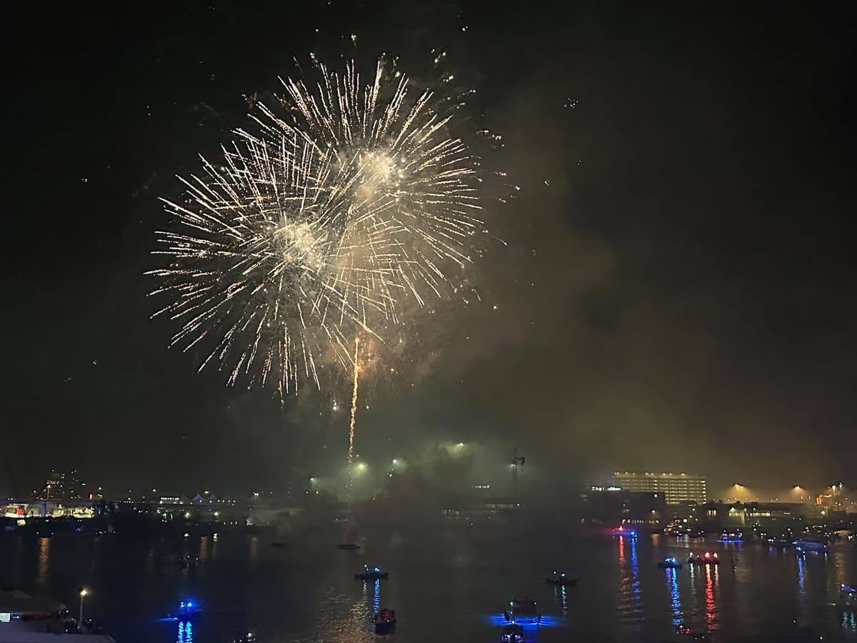 Miami: New Years Eve Fireworks Cruise on Biscayne Bay