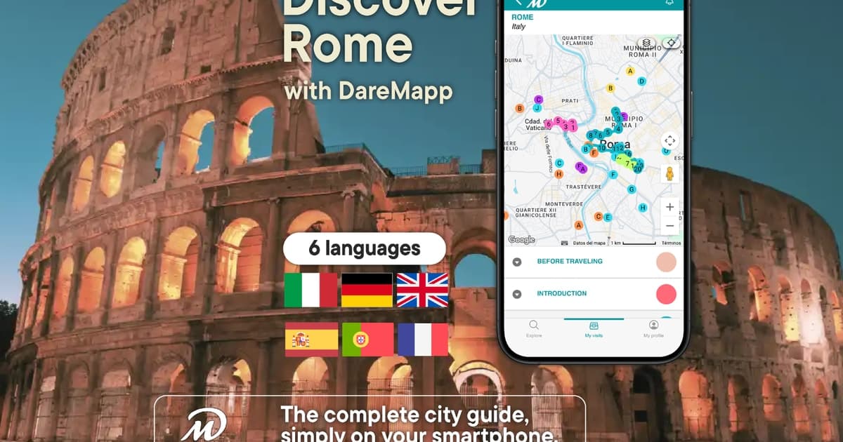 Roma: Visita Guiada Privada con tu Móvil + Foro romano y Vaticano