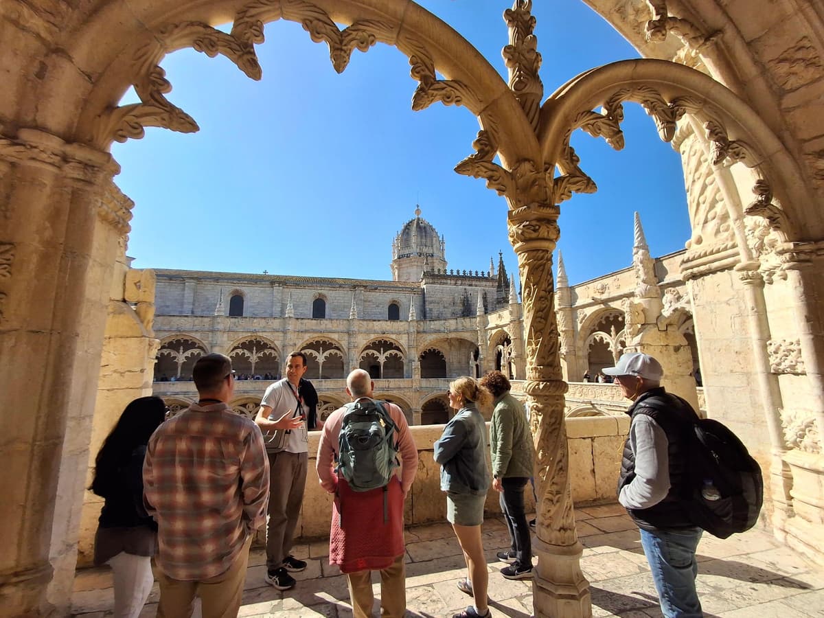 Lisbon: Belem Walking Tour with Jeronimos Monastery Entry