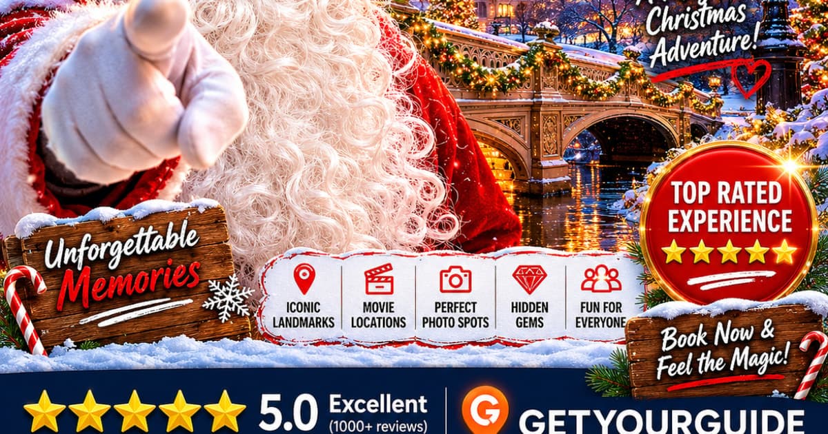 Christmas in Central Park: Santa’s Wonderland Tour