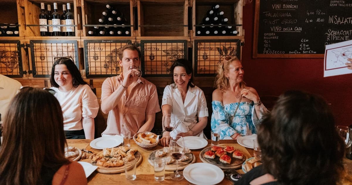 Florence: Small-Group Sunset Food & Wine Tour in Oltrarno