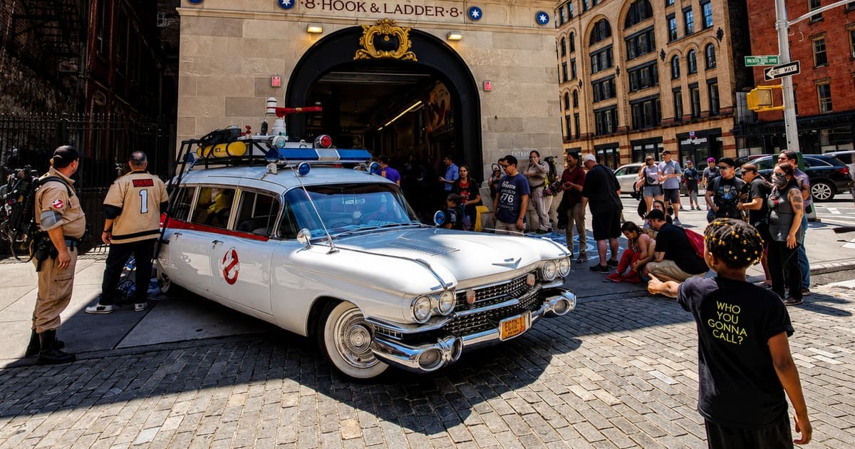 NYC: Ghostbusters Movie Locations Pedicab Tour