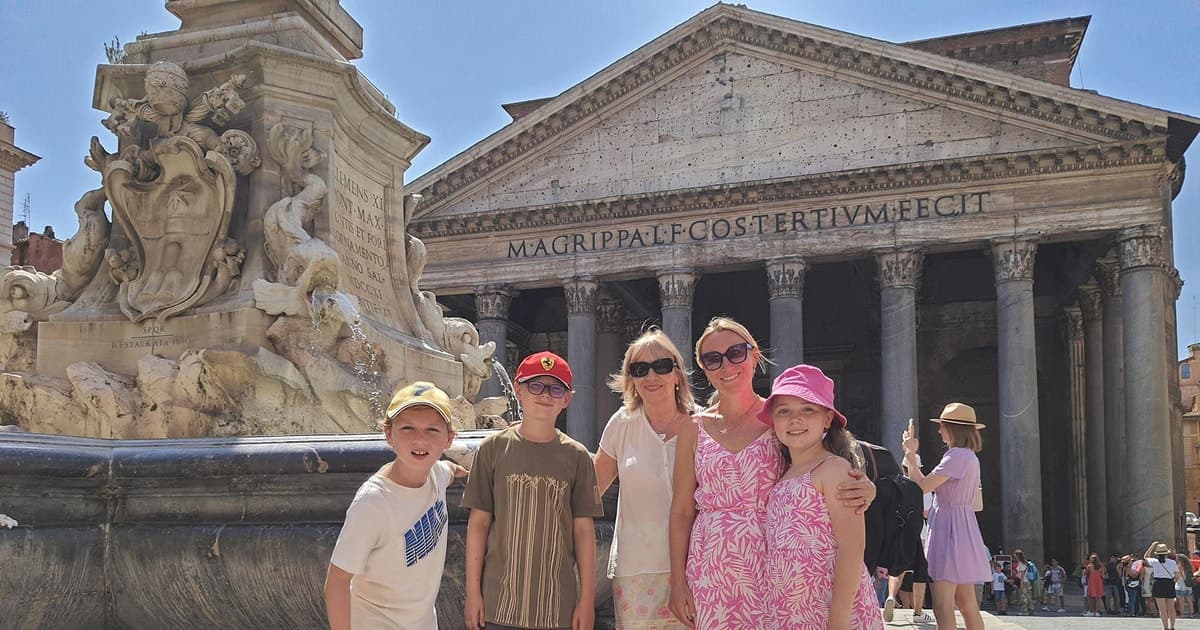 Roma: Visita guiada para niños a la Fontana de Trevi, el Panteón y la Piazza Navona