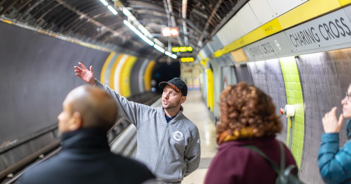 London: Guided Tour of Hidden Tube Station at Charing Cross