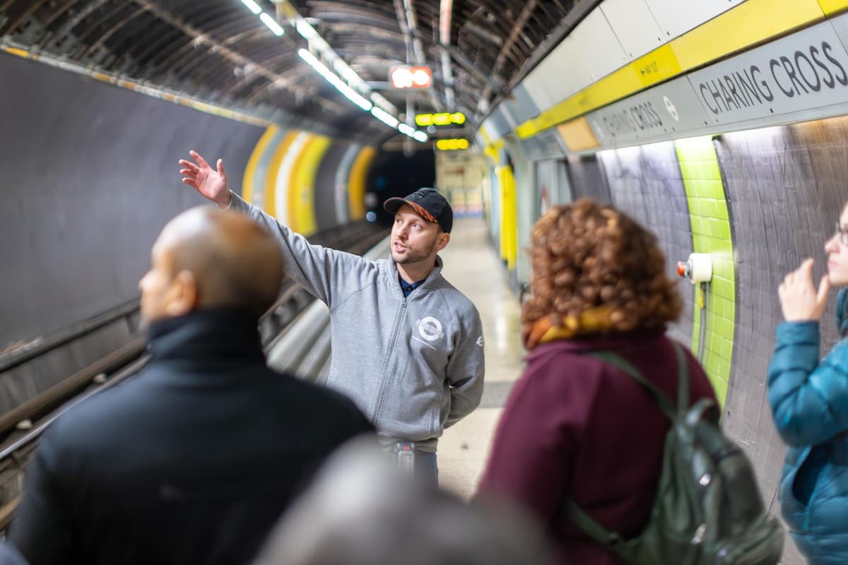 London: Guided Tour of Hidden Tube Station at Charing Cross