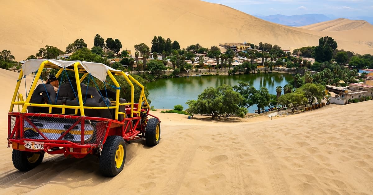 Desde Lima: islas Ballestas, Huacachina y degustación de pisco