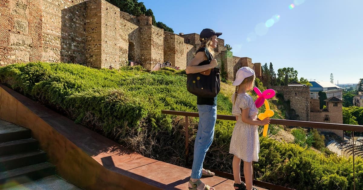 Málaga: Entrada a la Alcazaba y al Castillo de Gibralfaro