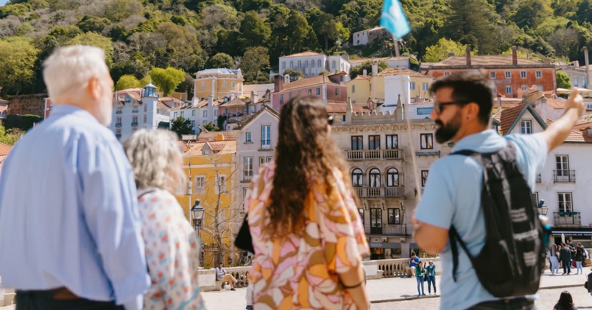 Desde el puerto de Lisboa: Sintra, Pena y Cascais: tour privado
