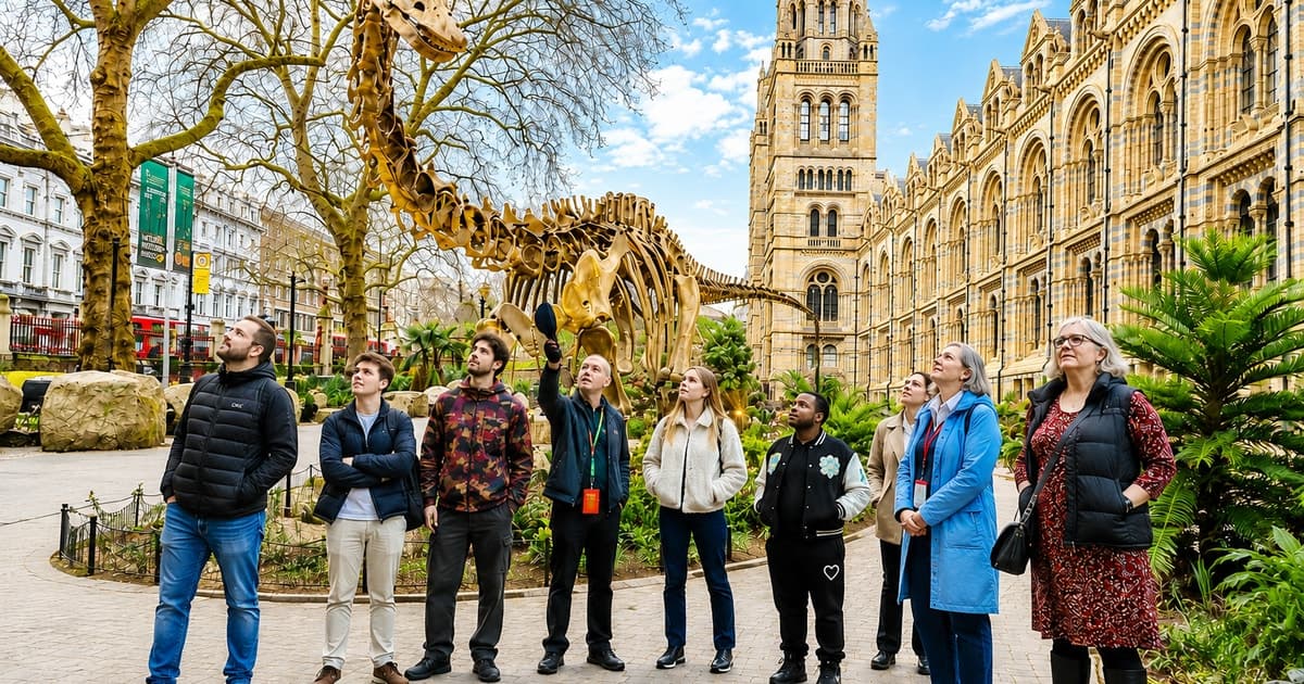 London: Natural History Museum Guided Tour & Audio App