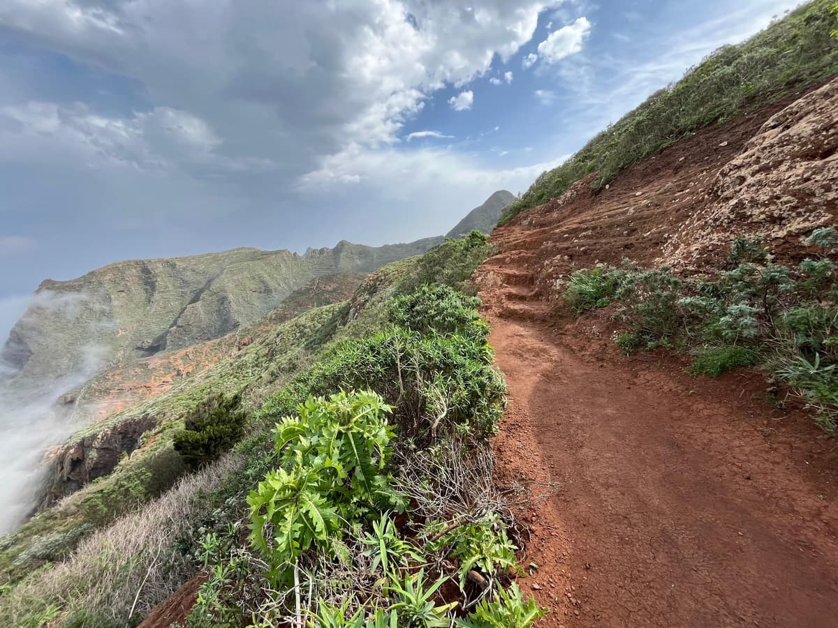 Sendero Anaga: Chinamada, PR Anaga