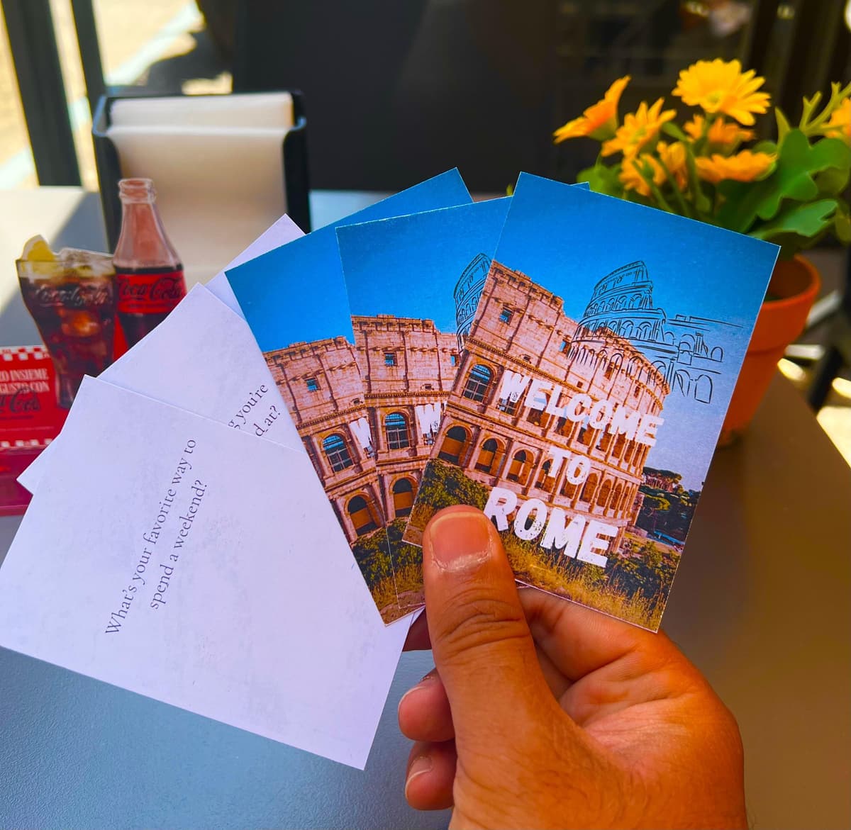Rome: Tipsy Walking Tour and Icebreaker Card Game