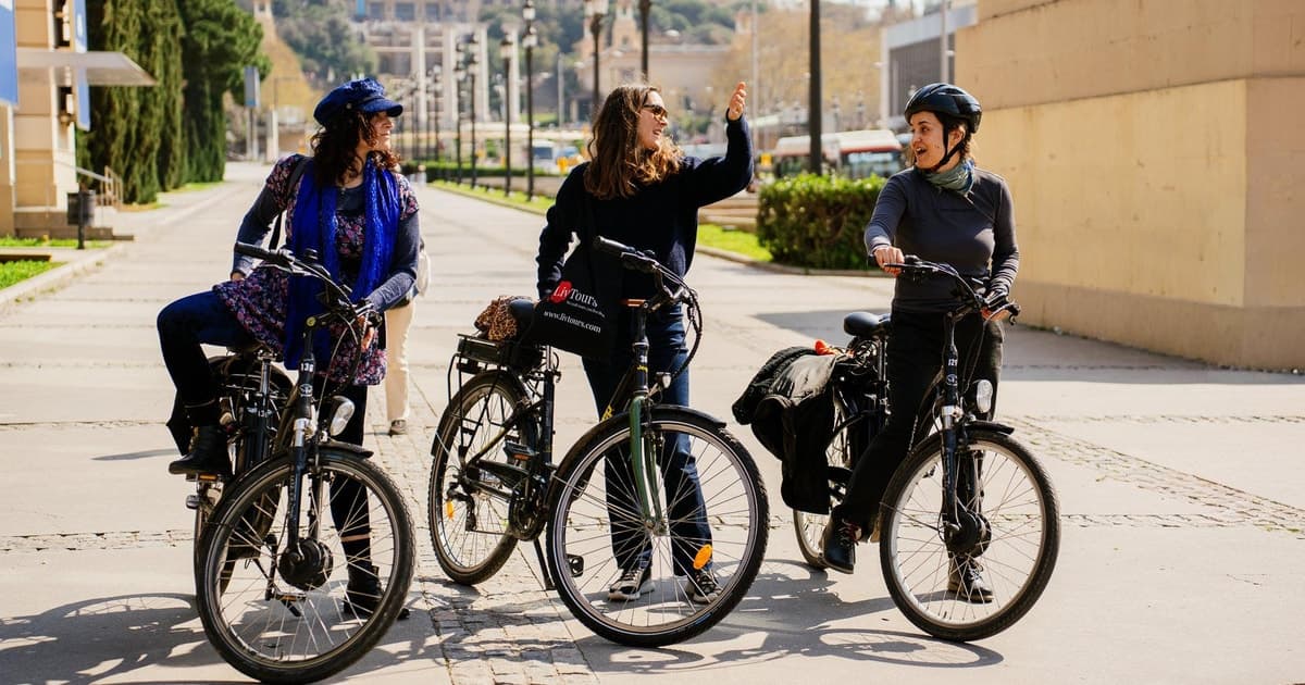 Barcelona: Montjuïc & Olympic Stadium E-Bike Tour
