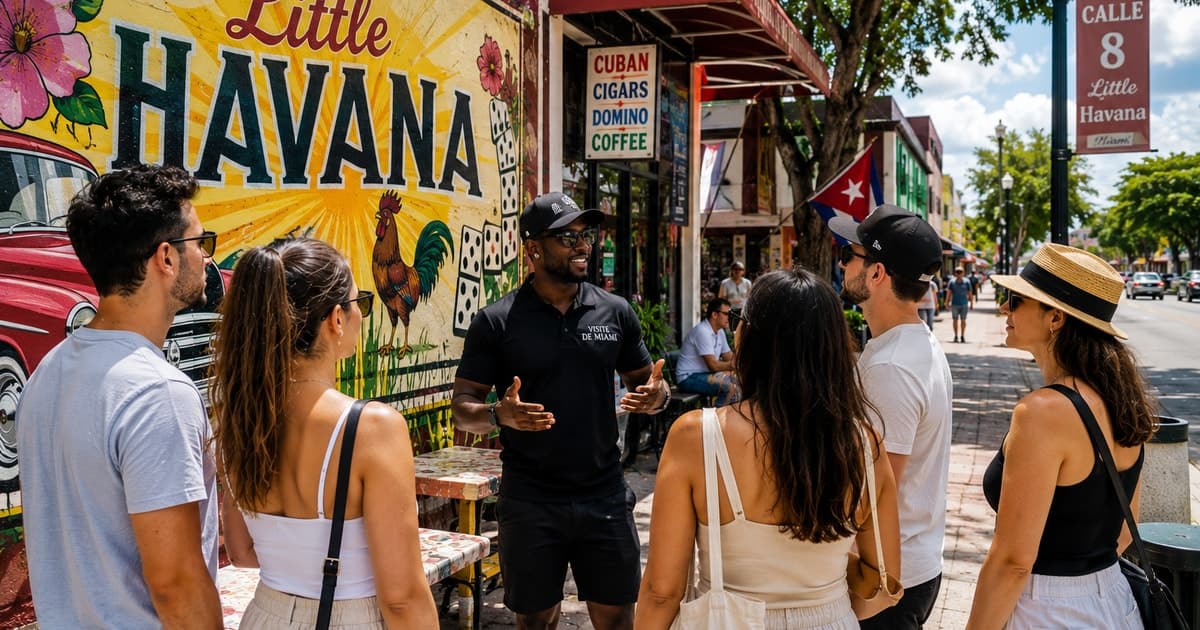 Miami: Little Havana Tour in French for Small Groups (Max 10 People)