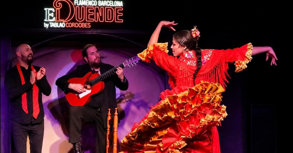 Barcelona: Espectáculo de flamenco íntimo en El Duende Bar & Cocktails