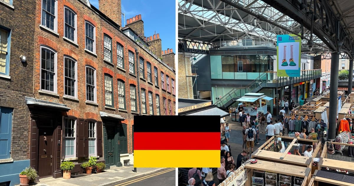 East London in German: Street Art, Brick Lane & Spitalfields