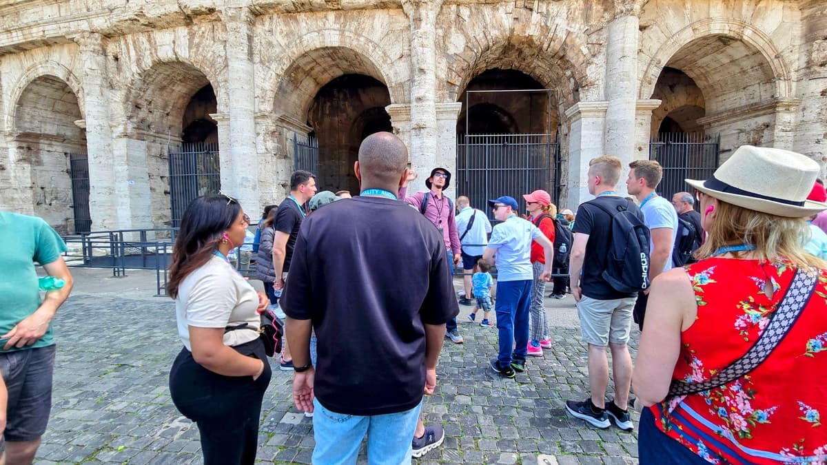 Roma: tour guiado a pie por el Coliseo y la Roma Antigua