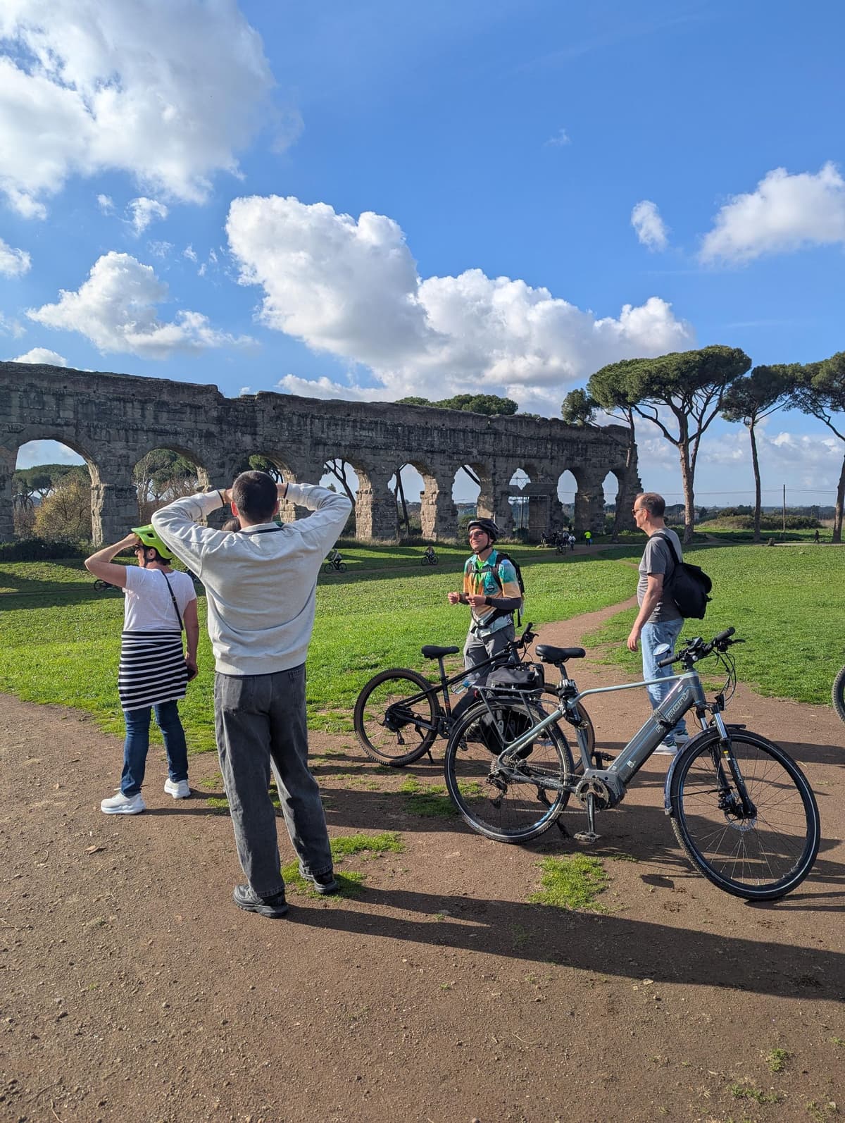 Rome: Appian Way E-Bike 4.5h W/Private Transfer-Skip Traffic
